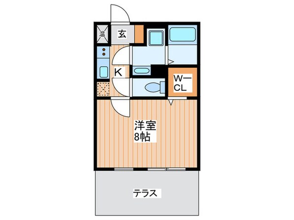 マロニエハイツの物件間取画像